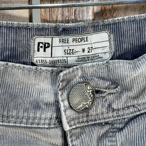 Free People Roller Cropped Corduroy Pants - Picture 4 of 8